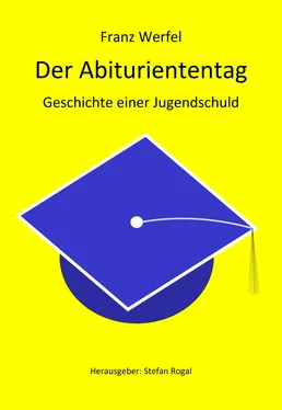 Franz Werfel Der Abituriententag обложка книги