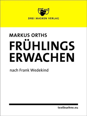 Markus Orths Frühlings Erwachen обложка книги