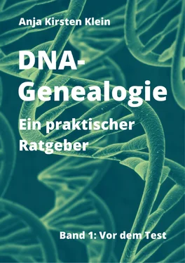 Anja Kirsten Klein DNA-Genealogie - ein praktischer Ratgeber обложка книги