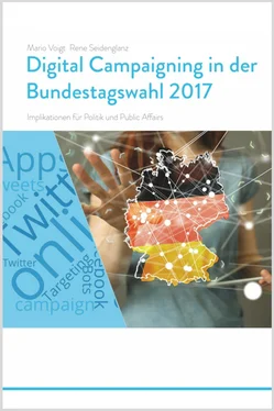 René Seidenglanz Trendstudie Digital Campaigning in der Bundestagswahl 2017 - Implikationen für Politik und Public Affairs обложка книги