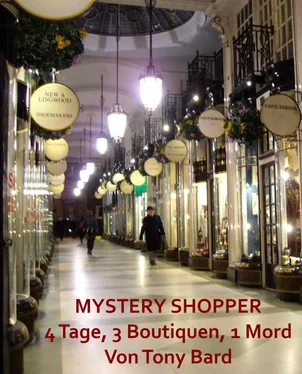 Tony Bard Mystery Shopper обложка книги