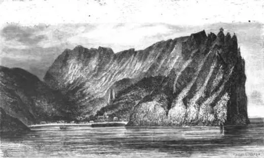 Cap Venus mit Thal Omoa auf Fatuhiva MarquesasInseln Die das Cap Venus - фото 12