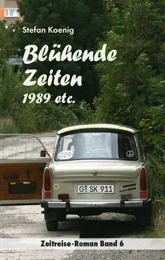 Stefan Koenig Blühende Zeiten - 1989 etc. обложка книги