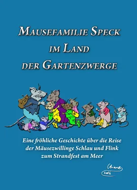 Ariane Hemme Mausefamilie Speck im Land der Gartenzwerge обложка книги