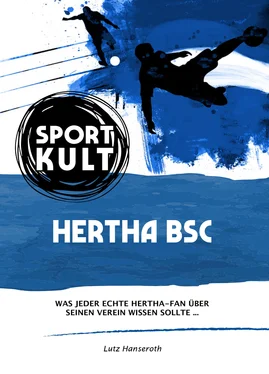 Lutz Hanseroth Hertha BSC - Fußballkult обложка книги