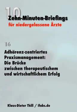 Klaus-Dieter Thill Adhärenz-zentriertes Praxismanagement: Die Brücke zwischen therapeutischem und wirtschaftlichem Erfolg обложка книги