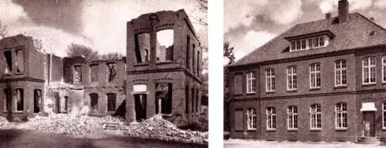 Haus Johannesburg vor und nach dem Wiederaufbau Neu erbaut oder - фото 37
