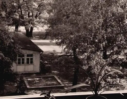 Holzbaracke am Teich die Fischerhütte Das Haus Bienenkorb ist im Bau - фото 38