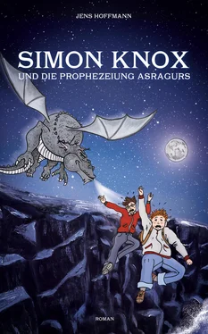 Jens Hoffmann Simon Knox und die Prophezeiung Asragurs обложка книги