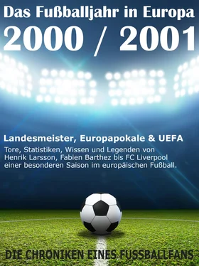 Werner Balhauff Das Fußballjahr in Europa 2000 / 2001 обложка книги