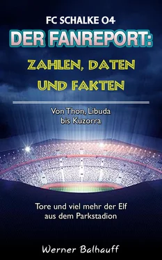 Werner Balhauff Die Knappen – Zahlen, Daten und Fakten des FC Schalke 04 обложка книги