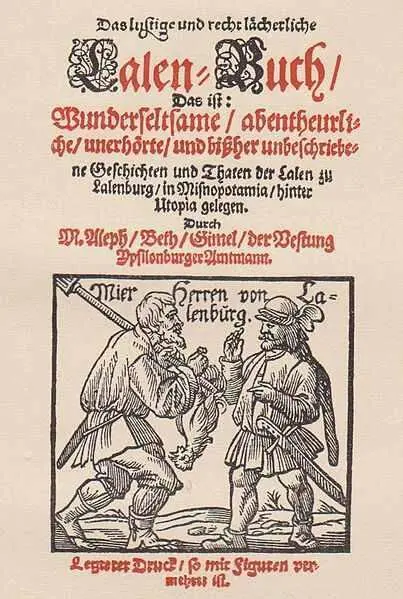 Lalebuch 1597 Auf diese Weise nicht nachzuvollziehende Weise verschwand auch - фото 2