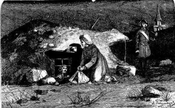 Свидание княгини Долгоруковой с мужем в Березове Рисунок АП Рябушкина - фото 45