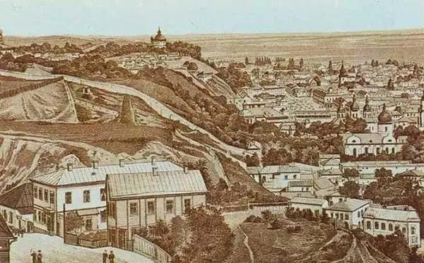 Вид на КиевоФлоринский женский монастырь купола справа по центру Глава 12 - фото 46