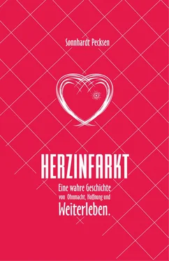 Sonnhardt Pecksen Herzinfarkt - Eine wahre Geschichte von Ohnmacht, Hoffnung und Weiterleben обложка книги