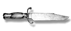 Bowieknife und Derringer Taschenpistole hier mit Perkussionszündung Der - фото 3