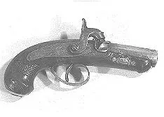 Bowieknife und Derringer Taschenpistole hier mit Perkussionszündung Der - фото 4