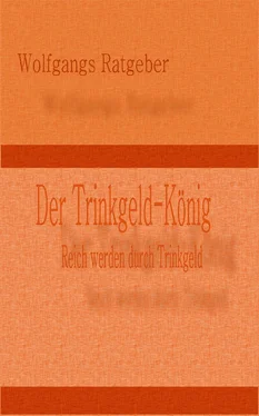 Wolfgangs Ratgeber Der Trinkgeld-König обложка книги