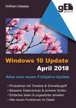 Wolfram Gieseke Windows 10 Update April 2018 обложка книги