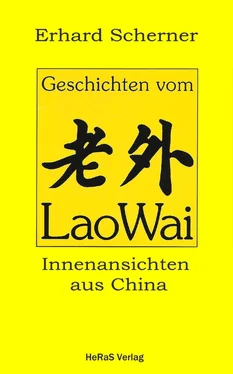 Erhard Scherner Geschichten vom LaoWai обложка книги
