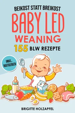 Brigitte Holzapfel Beikost statt Breikost - Baby Led Weaning: Breifrei für Babys mit 155 BLW Rezepten обложка книги