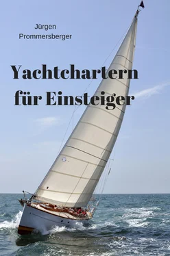 Jürgen Prommersberger Yachtchartern für Einsteiger обложка книги