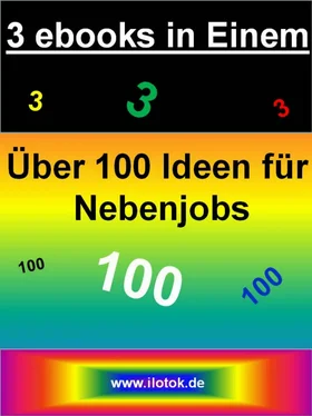 Nicole Wettinger 3 ebooks in Einem - Über 100 Ideen für Nebenjobs - 3 ebooks über Nebenjobs und Nebenverdienstideen обложка книги