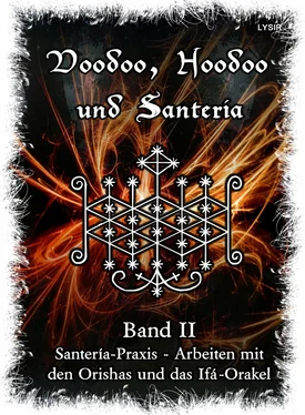 Frater LYSIR Voodoo, Hoodoo & Santería – Band 2 Santería-Praxis - Arbeiten mit den Orishas und das Ifá-Orakel обложка книги