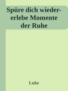 Alexandra Luke Spüre dich wieder-erlebe Momente der Ruhe обложка книги