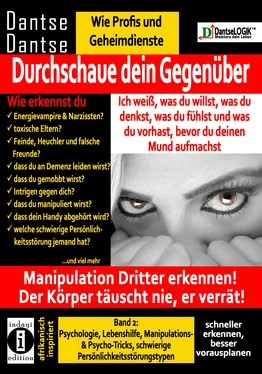 Guy Dantse Durchschaue dein Gegenüber: Manipulation Dritter erkennen - Band 2 обложка книги
