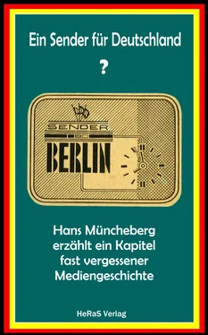 Hans Müncheberg Ein Sender für Deutschland? обложка книги