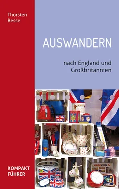 Thorsten Besse Kompaktführer Auswandern nach England und Großbritannien обложка книги