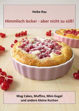 Heike Rau Himmlisch lecker - aber nicht zu süß! Mug Cakes, Muffins, Minigugel und andere kleine Kuchen обложка книги
