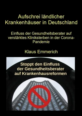 Klaus Emmerich Aufschrei ländlicher Krankenhäuser in Deutschland обложка книги