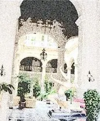Die große Hotellobby war eigentlich ein herrlicher Patio Es gab einen - фото 3