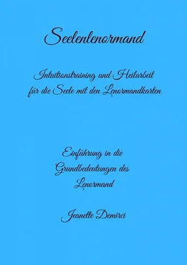 Jeanette Demirci Seelenlenormand - Einführung ins Lenormand обложка книги