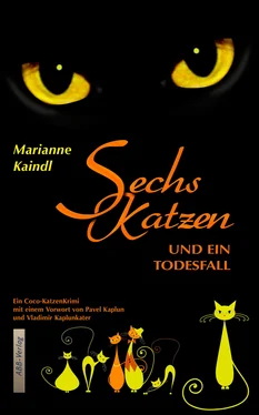 Marianne Kaindl Sechs Katzen und ein Todesfall обложка книги