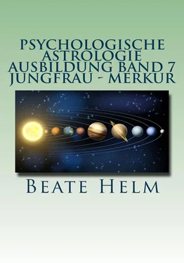 Beate Helm Psychologische Astrologie - Ausbildung Band 7 Jungfrau - Merkur обложка книги