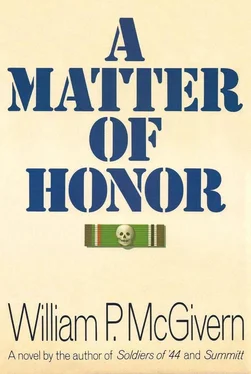 William McGivern A Matter of Honor обложка книги