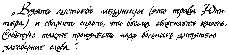 Взять листьевъ медуницы это трава Юпитера и сварить сиропъ что весьма - фото 8