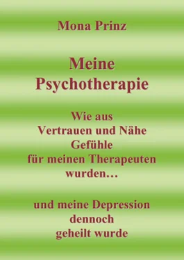 Mona Prinz Meine Psychotherapie Wie aus Vertrauen und Nähe Gefühle für meinen Therapeuten wurden обложка книги