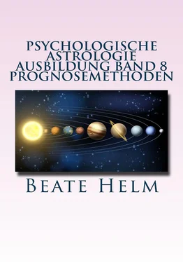 Beate Helm Psychologische Astrologie - Ausbildung Band 8: Prognosemethoden обложка книги