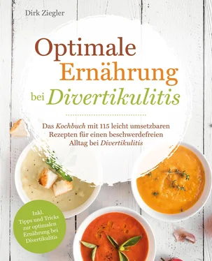 Dirk Ziegler Optimale Ernährung bei Divertikulitis обложка книги
