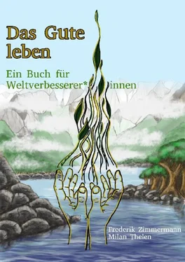 Frederik Bernd Zimmermann Das Gute leben - Ein Buch für Weltverbesserer*innen обложка книги