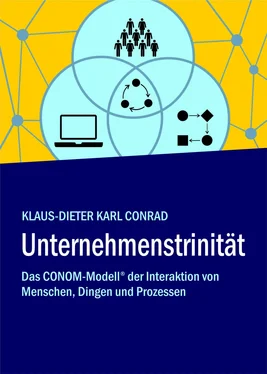 Klaus-Dieter Conrad Unternehmenstrinität обложка книги