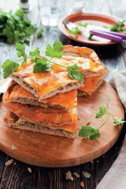 мясной фарш лук мясной фарш орехи зелень рыба кусками лук картофель - фото 34