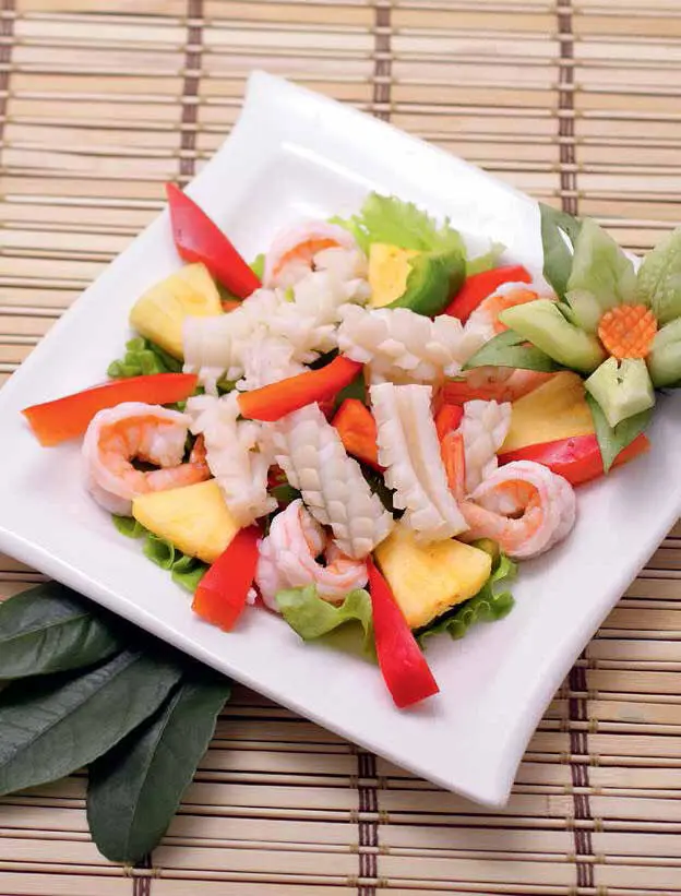 Суп из морепродуктов рецепт тайской кухни На 4 порции Время - фото 58