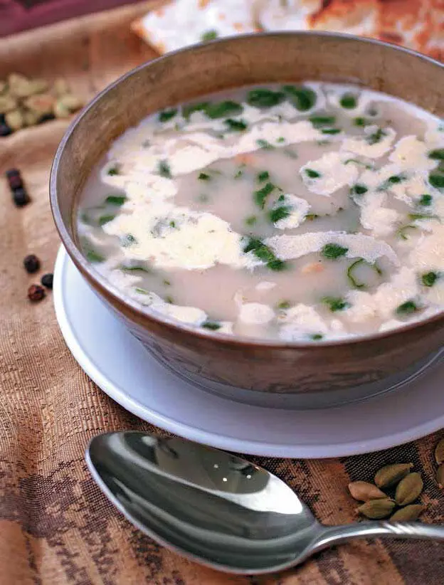 Миндальный суп с шафраном рецепт испанской кухни На 4 порции Время - фото 91