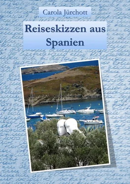 Carola Jürchott Reiseskizzen aus Spanien обложка книги