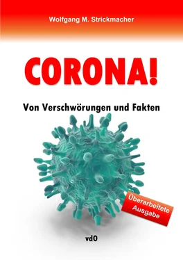Wolfgang M. Strickmacher CORONA! обложка книги